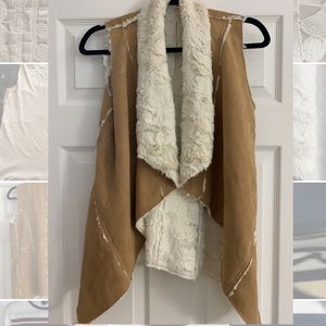 Faux Suede Vest